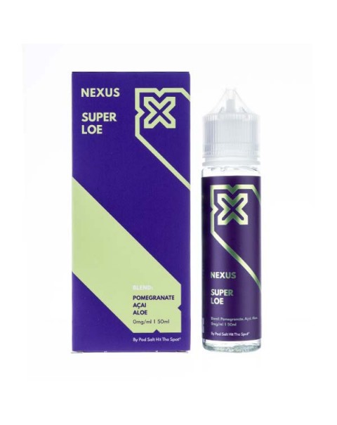 Super Loe Shortfill E-Liquid by Pod Salt Nexus
