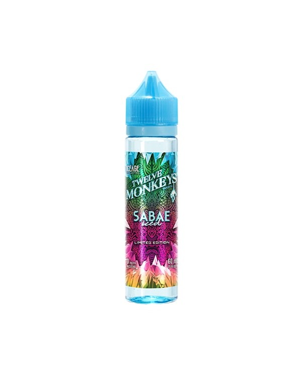 Sabae Iced Shortfill E-Liquid by Twelve Monkeys