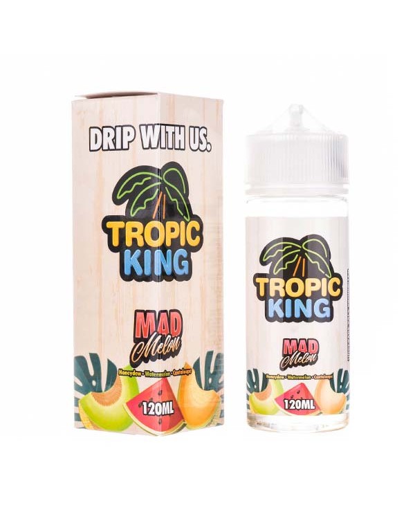 Mad Melon Shortfill E-Liquid by Tropic King