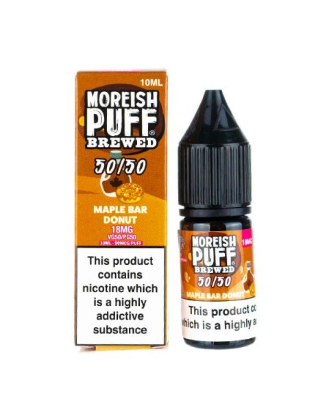 Maple Bar Donut Brewed 50/50 E-Liquid by Moreish Puff