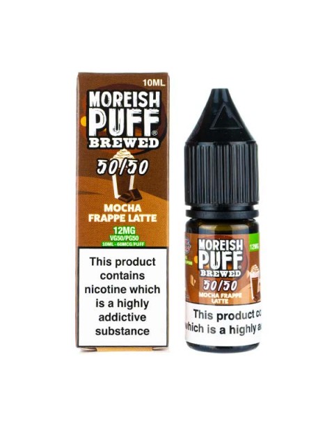 Mocha Frappe Latte Brewed 50/50 E-Liquid by Moreish Puff