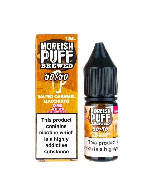 Salted Caramel Macchiato Brewed 50/50 E-Liquid by ...