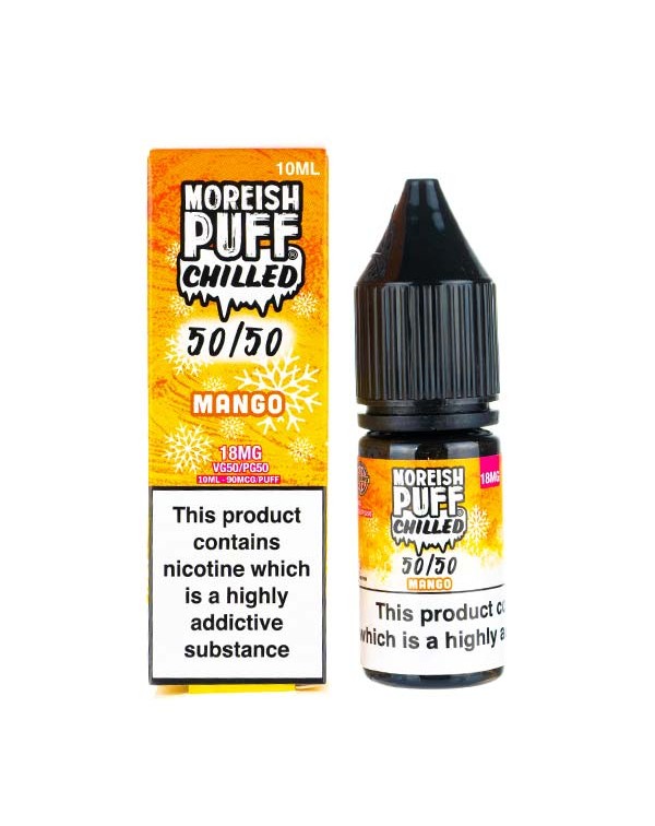 Mango Chilled 50/50 E-Liquid by Moreish Puff