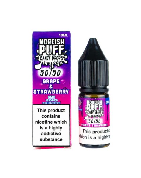 Grape & Strawberry Candy Drops 50/50 E-Liquid by Moreish Puff
