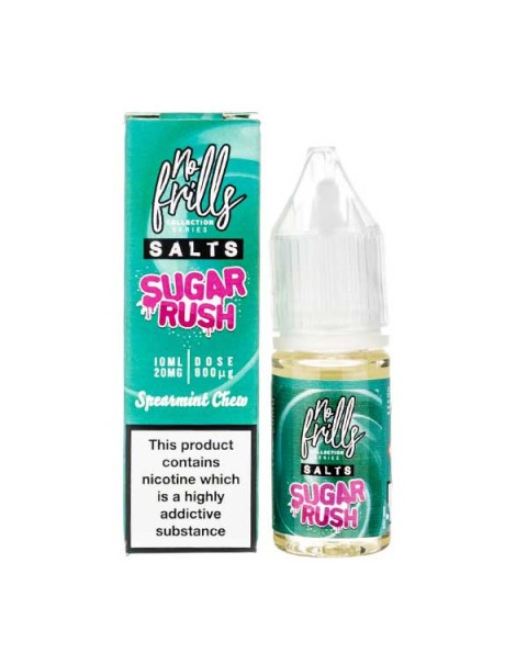 Spearmint Chew Nic Salt E-Liquid by No Frills