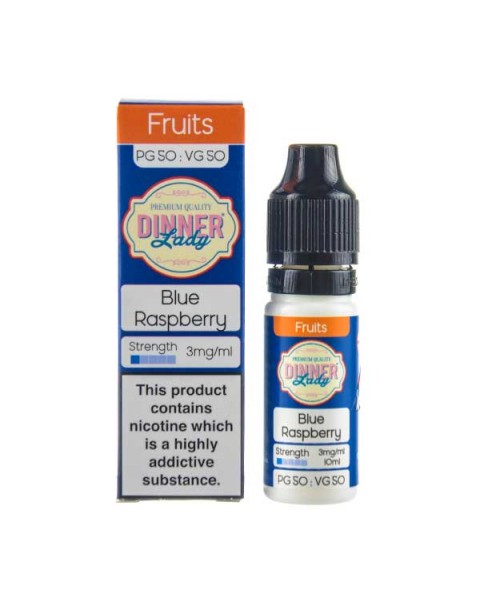 Blue Raspberry 50/50 E-Liquid by Dinner Lady