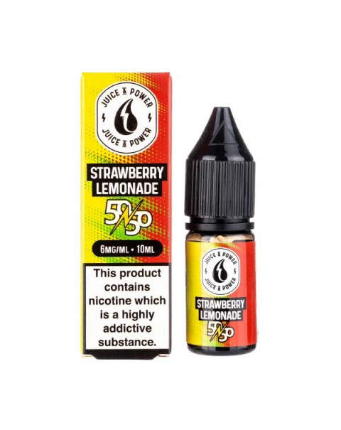 Strawberry Lemonade 50/50 E-Liquid by Juice N Power