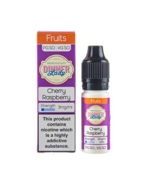 Cherry Raspberry 50/50 E-Liquid by Dinner Lady