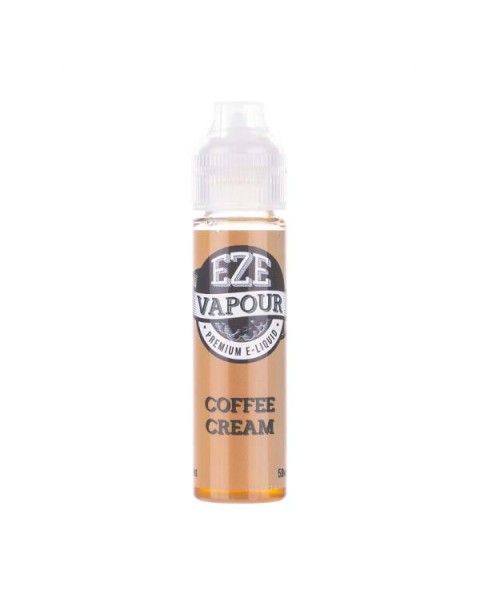 Coffee Cream 50ml Shortfill E-Liquid by EZE Vapour