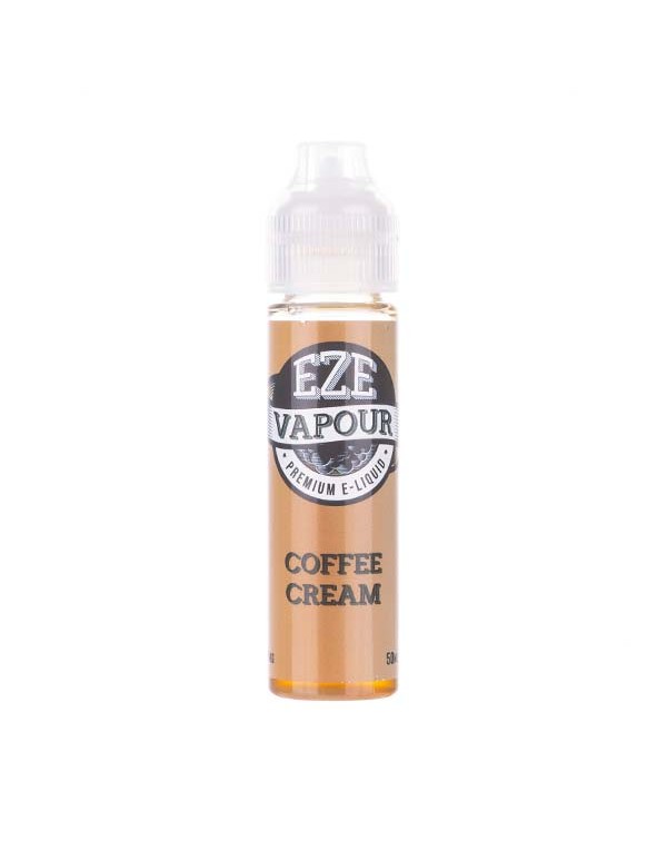 Coffee Cream 50ml Shortfill E-Liquid by EZE Vapour