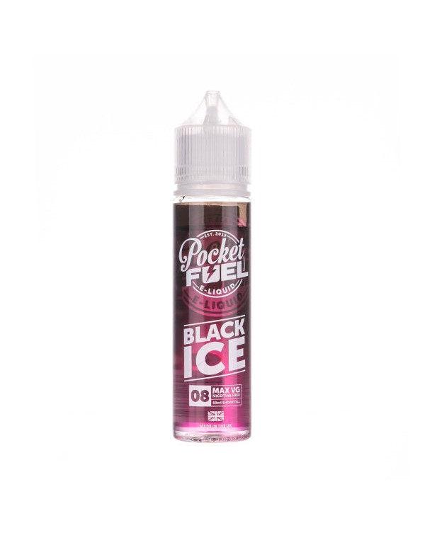 Black Ice Shortfill E-Liquid by Pocket Fuel
