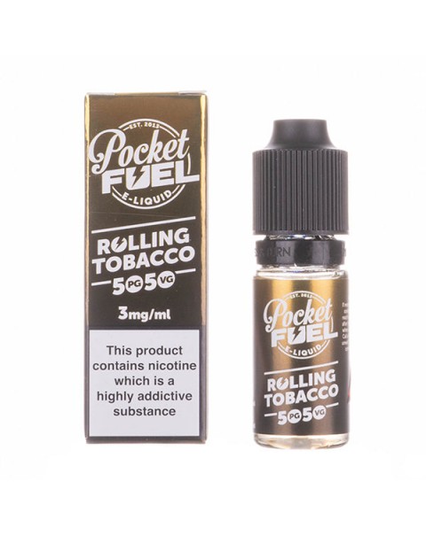 Rolling Tobacco 50-50 E-Liquid by Pocket Fuel