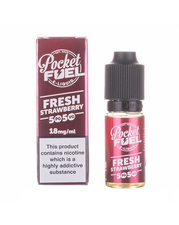 Fresh Strawberry 50-50 E-Liquid by Pocket Fuel