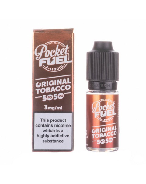 Original Tobacco 50-50 E-Liquid by Pocket Fuel