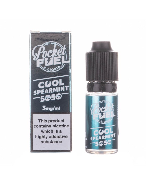 Cool Spearmint 50-50 E-Liquid by Pocket Fuel