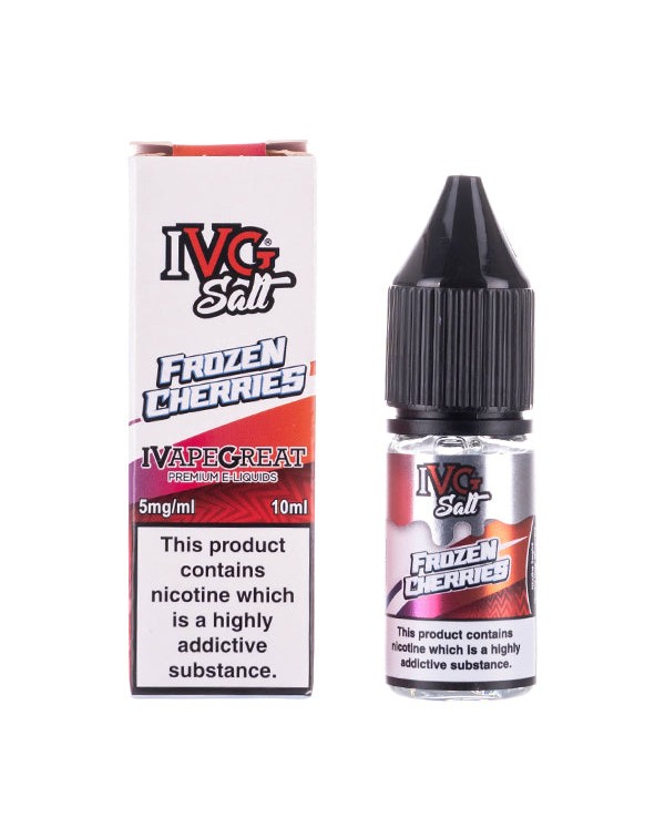 Frozen Cherry Crush Nic Salt E-Liquid by IVG