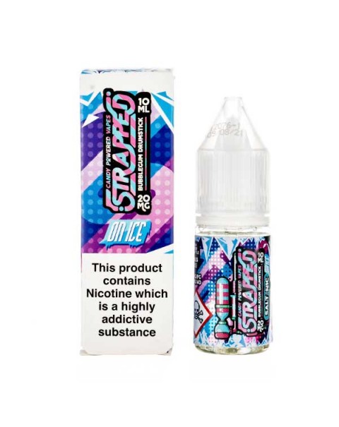 Bubblegum Drumstick ON ICE Nic Salt E-Liquid by Strapped