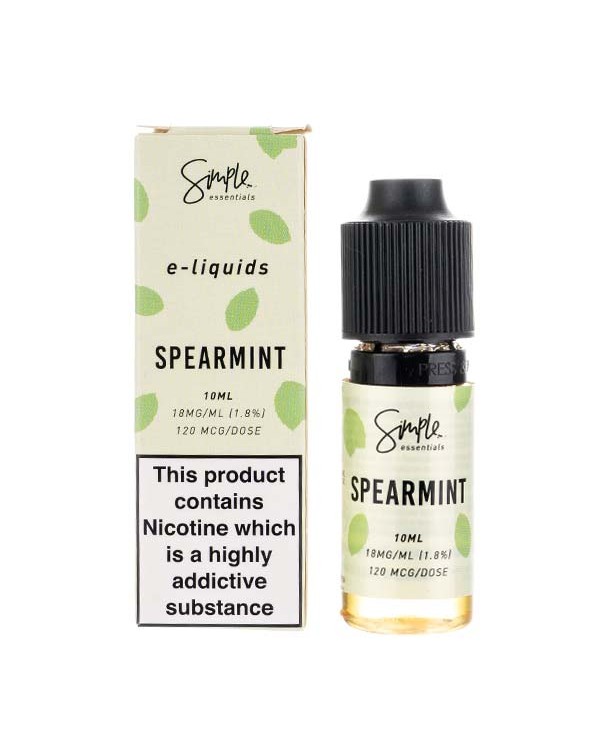 Spearmint E-Liquid by Simple Essentials