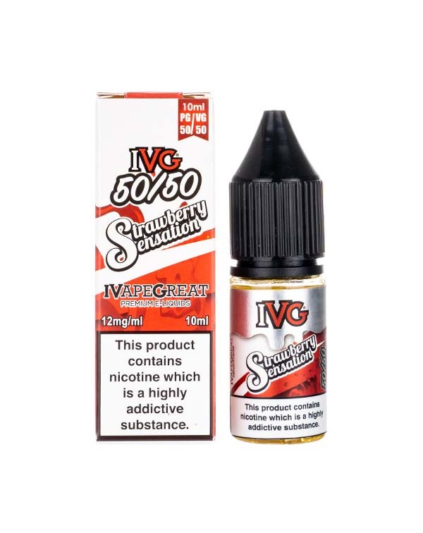 Strawberry Sensation E-Liquid by IVG