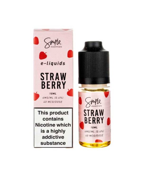 Strawberry E-Liquid by Simple Essentials