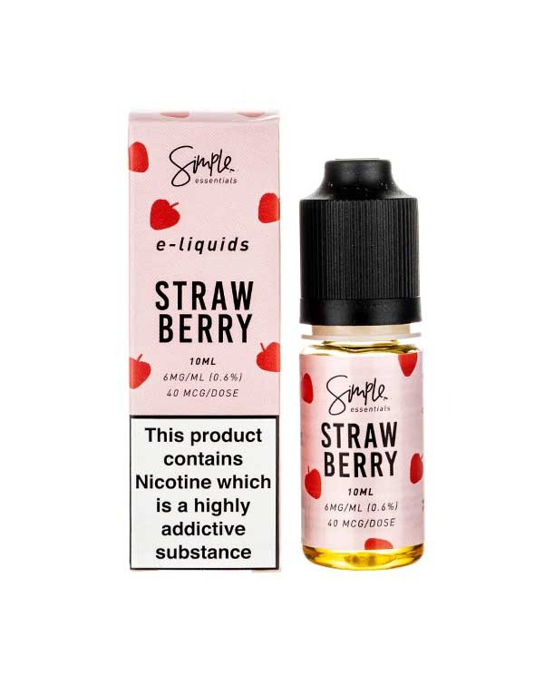 Strawberry E-Liquid by Simple Essentials