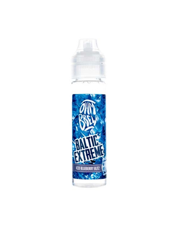 Iced Blueberry Blitz Shortfill E-Liquid by Ohm Bre...