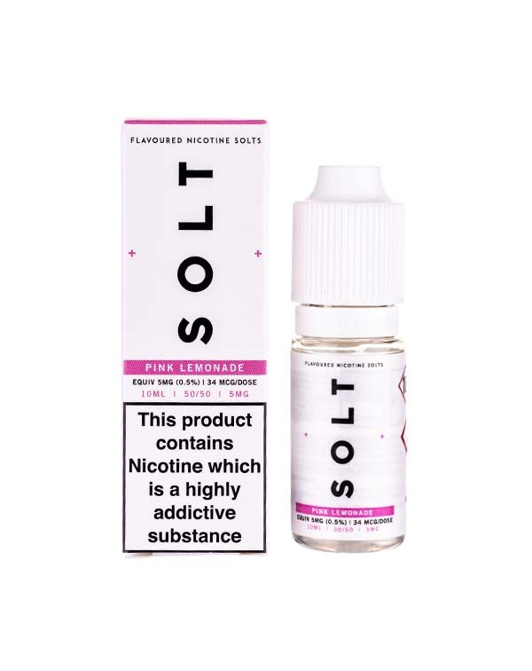 Pink Lemonade Nic Salt E-Liquid by SOLT