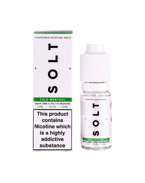 Cold Menthol Nic Salt E-Liquid by SOLT