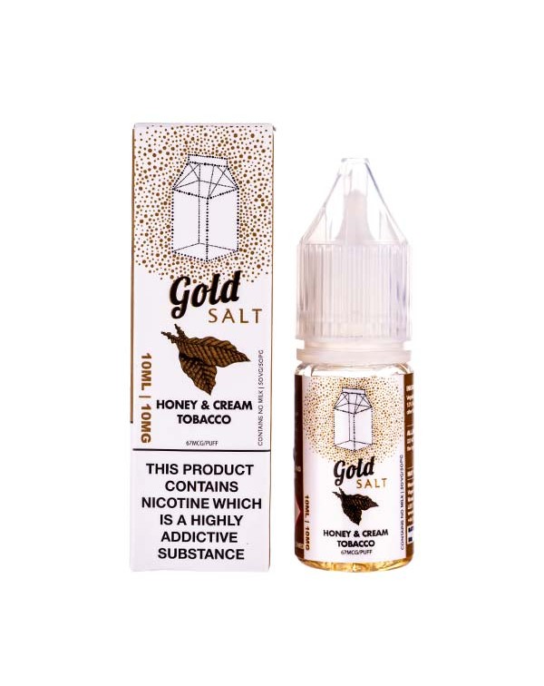 Honey and Cream Tobacco Nic Salt E-Liquid by The M...