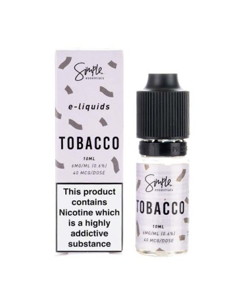 Tobacco E-Liquid by Simple Essentials