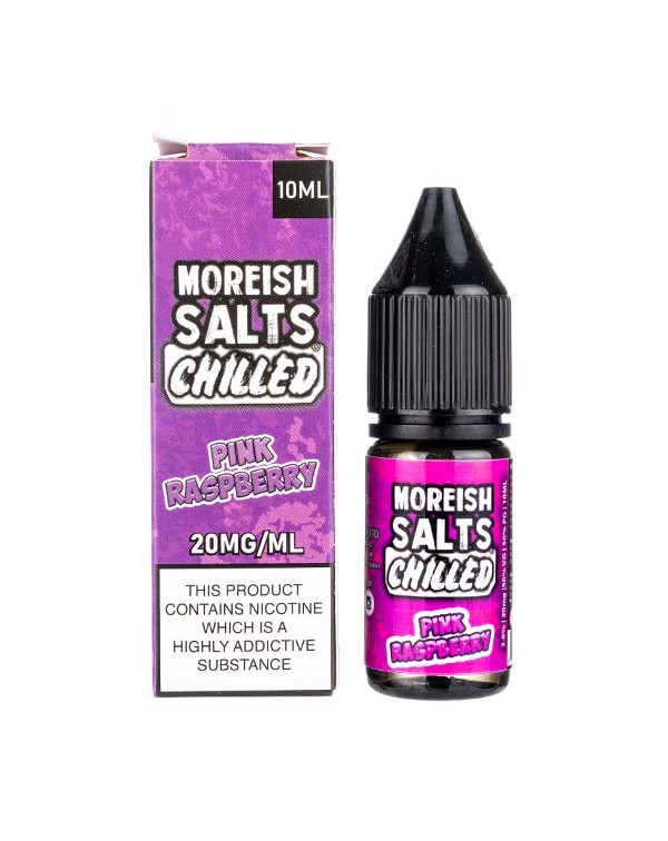 Pink Raspberry Chilled Nic Salt E-Liquid by Moreis...