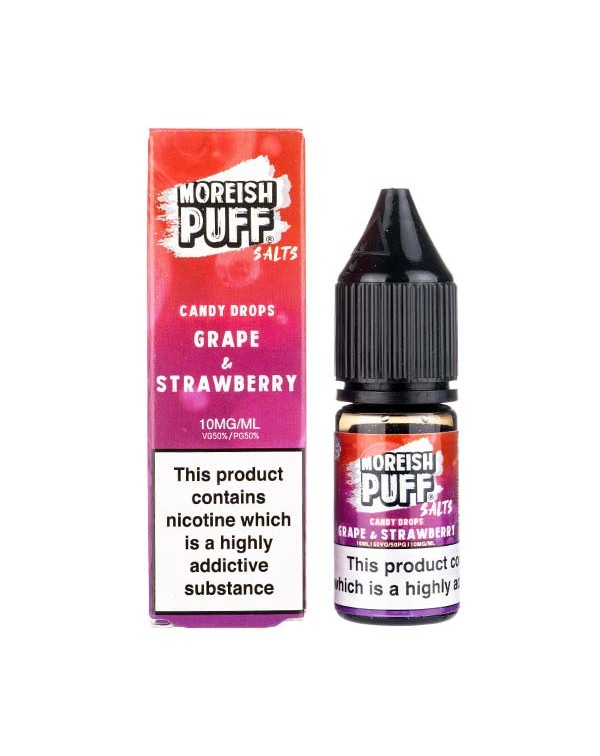 Grape & Strawberry Candy Nic Salt E-Liquid by More...