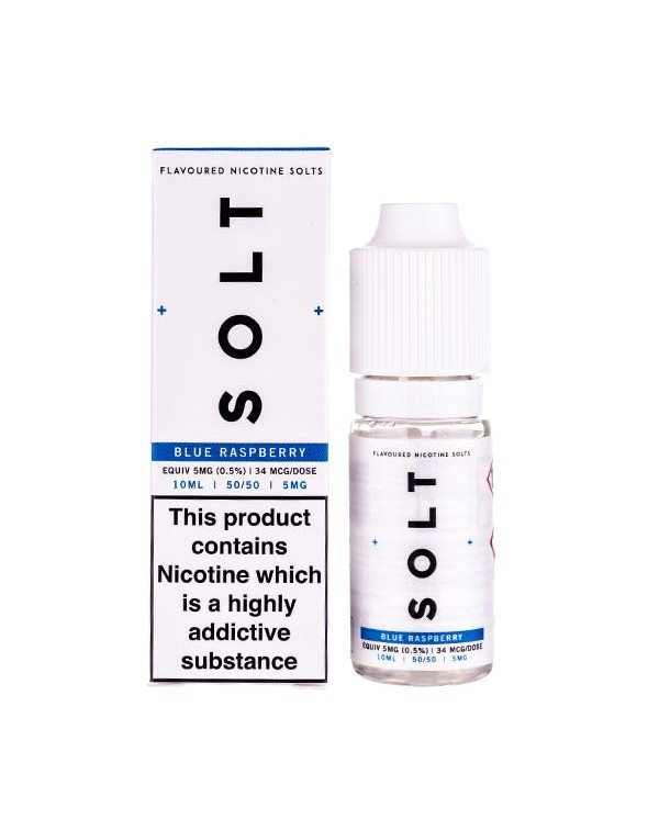 Blue Raspberry Nic Salt E-Liquid by SOLT