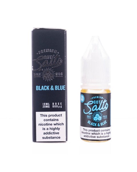 Black & Blue Nic Salt E-Liquid by Got Salt