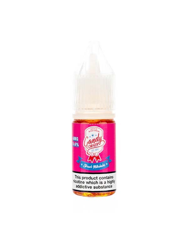 Strawberry Milkshake 10ml E-Liquid by Candy Corner