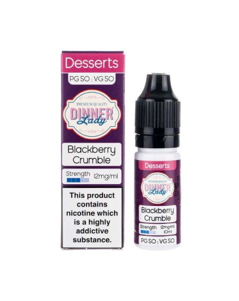 Blackberry Crumble 50/50 E-Liquid by Dinner Lady