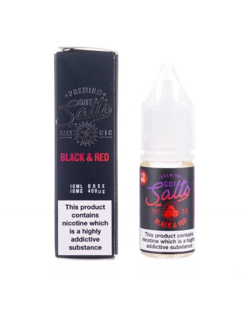 Black & Red Nic Salt E-Liquid by Got Salt