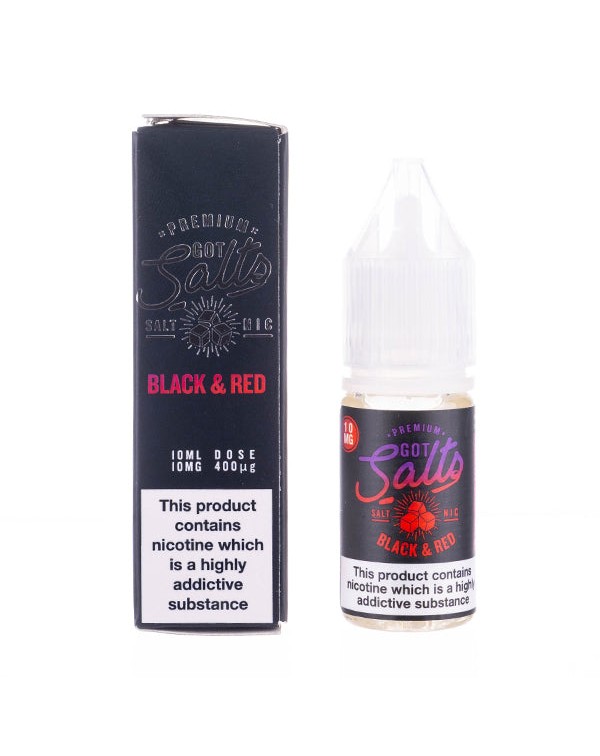 Black & Red Nic Salt E-Liquid by Got Salt