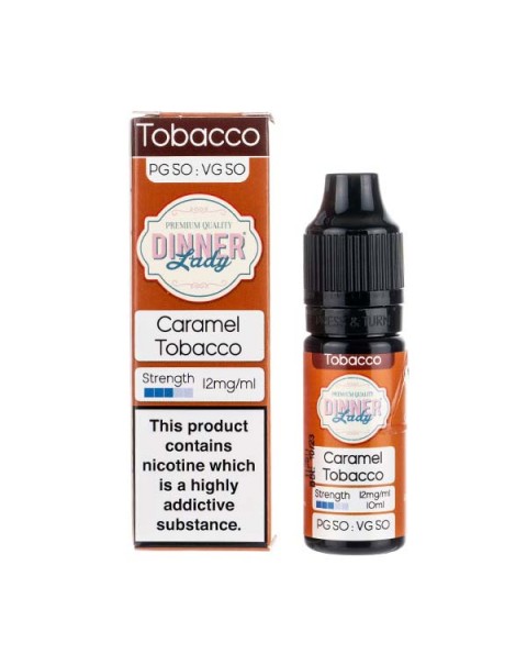 Caramel Tobacco 50/50 E-Liquid by Dinner Lady