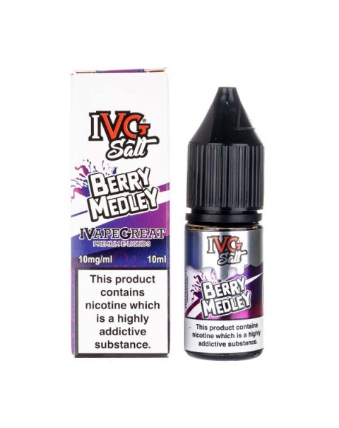 Berry Medley Nic Salt E-Liquid by IVG