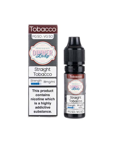 Straight Tobacco E Liquid by Dinner Lady