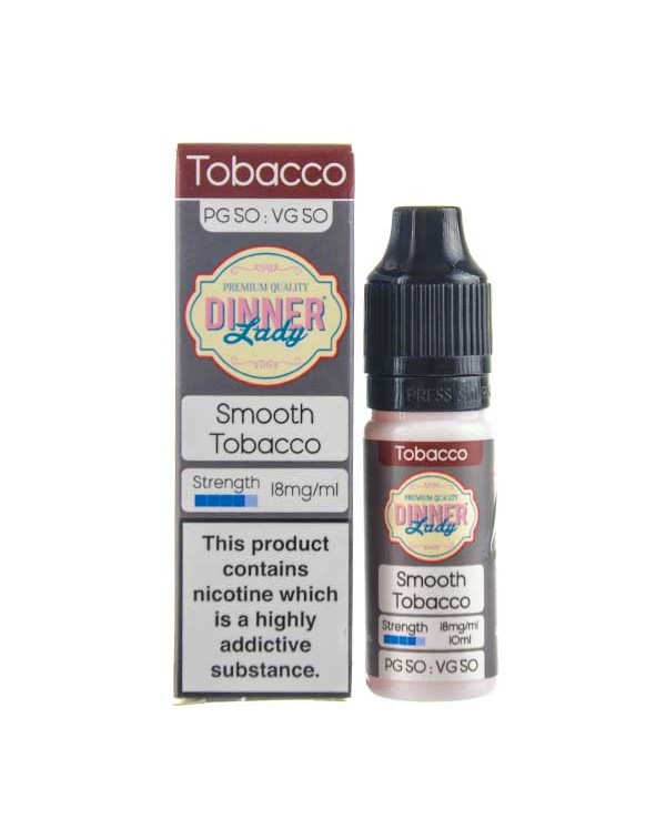Smooth Tobacco 50/50 E-Liquid by Dinner Lady