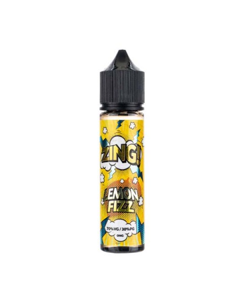 Lemon Fizz Shortfill E-Liquid by Zing!