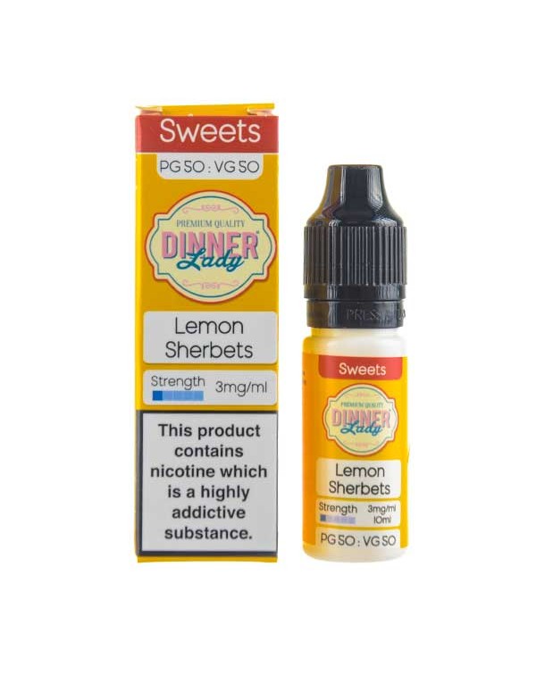 Lemon Sherbet 50/50 E-Liquid by Dinner Lady