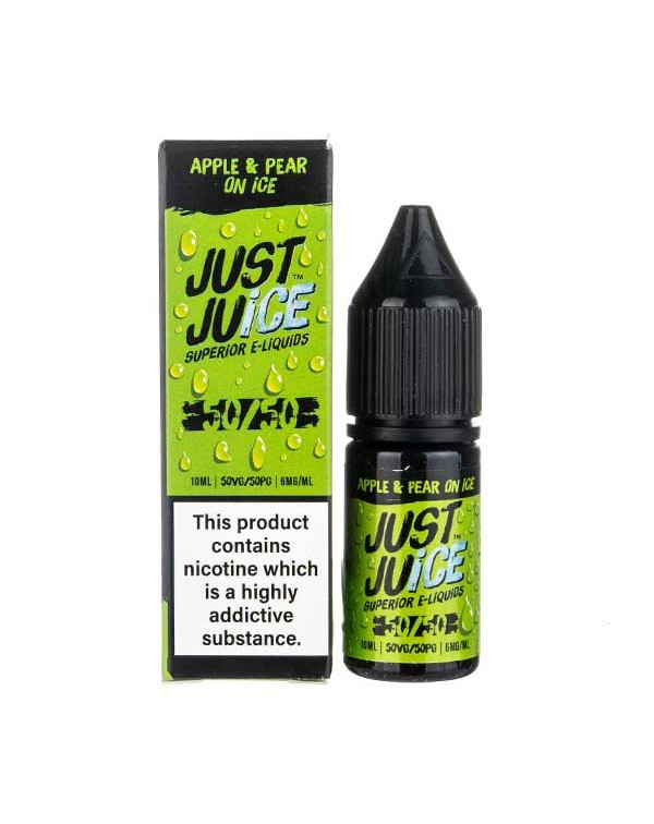 Apple & Pear On Ice 50/50 E-Liquid by Just Juice