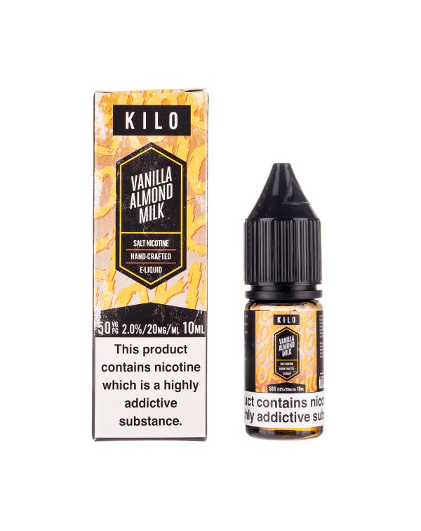 Vanilla Almond Nic Salt E-Liquid by Kilo