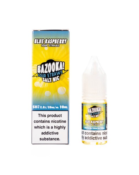 Blue Raspberry Nic Salt E-Liquid by Bazooka!