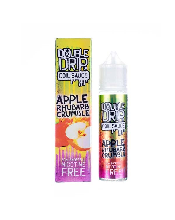 Apple Rhubarb Crumble Shortfill E-Liquid by Double...