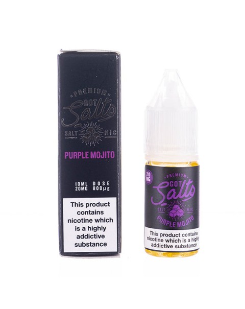 Purple Mojito Nic Salt E-Liquid by Got Salt