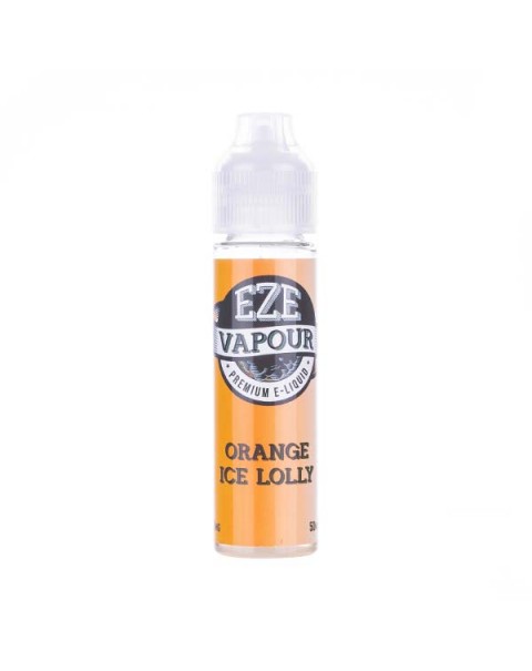 Orange Ice Lolly 50ml Shortfill E-Liquid by EZE Vapour